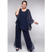 Sheego Klassische Bluse Tunika 3/4-Arm