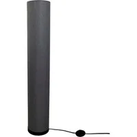 näve Stehlampe Beate, Ein-/Ausschalter, ohne Leuchtmittel, Metall/Textil, exkl. 3x E27 max. 40W, Höhe: 110cm, Farbe: grau