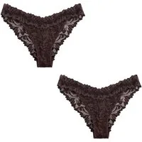 Next Tanga Ultimate Comfort Tanga-Slips mit Spitze, 2er-Pack (2-St)