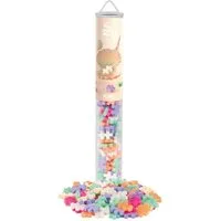 PLUS-PLUS 100 Kreativ Bausteine Pearl Spielbausteine, (100 St)