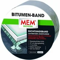 MEM Bauchemie Dichtungsband MEM Bitumenband Alu 10cmx10m