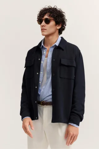 bugatti - Herren Jacke Wirk marine - Gr. - XXL