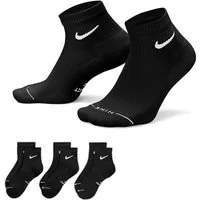 Nike Sportsocken U NK ED ELVD ANK 3P - 144 für Erwachsene, mit sportlichem Stil