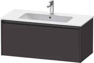 Duravit Ketho.2 Waschtischunterbau wandhängend Graphit Supermatt 1010x480x440 mm - K25064080800000 K25064080800000