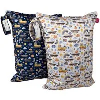 WeBaDa Wäschesack Wetbag Sets viele Motive (Spar-Set, 2er-Set), waschbar, geruchsdicht, schließt Feuchtigkeit ein