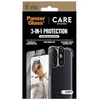 Flagship 3-in-1 Set transparent/weiß, Samsung Galaxy A36 5G, QI-kompatibel, EasyAligner