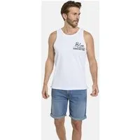 Jan Vanderstorm Muskelshirt FELTON mit Aufdruck