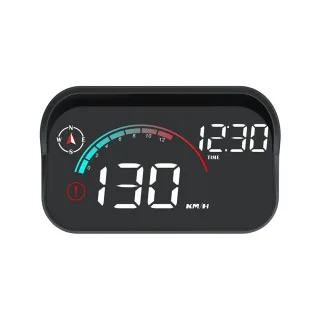 GEYIREN M22 Universal Car HUD Multifunctional Display Head-Up Display GPS Speedometer Compass USB Rechargeable