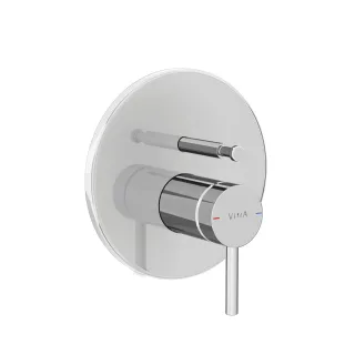 VitrA Origin Einhebel-Wannenfüll- und Brausearmatur V-Box Unterputzmontage Chrom,A42822 A42822