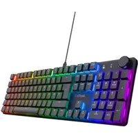 Trust GXT 866 Torix Gaming Tastatur mechanisch RGB Keyboard für PC Gaming-Tastatur