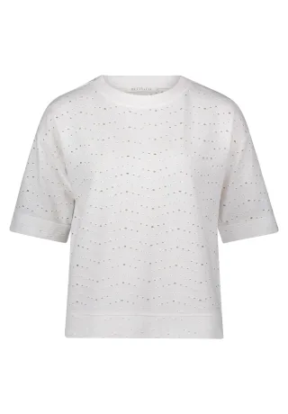Betty & Co - Sweatpullover rohweiß - Gr. - 42