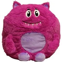 Haus und Deko Zierkissen Monster Kuschelkissen 35 x 40 cm Kinder Dekokissen Zierkissen Autokiss, (1 St)
