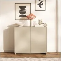 Selsey Sideboard MAGRO, Sideboard in Kaschmir & Push-to-Open, 2 Türen