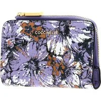 COCCINELLE Geldbörse Metallic Flower Print