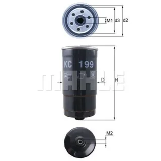 Mahle Kraftstofffilter Hyundai Elantra Highway Santa Trajet 2,0