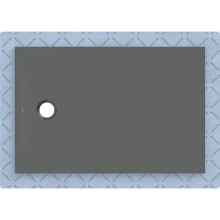 Geberit CleanFloor30 Duschfläche integriert, mit Dichtvlies, graphit: 120x80cm,, 551006DM1 551006DM1