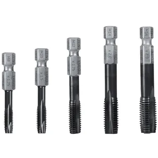 Fein VARIO Gewindebohrer-Set für Durchgangslöcher - 63110046010