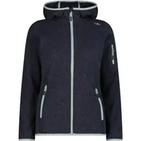 CMP Fleecejacke CMP Damen Jacke Knitted Melange Hoody 3H19826