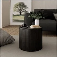 Vicco Couchtisch Tavilo, Eiche/Schwarz, 38 x 38 cm (1-St)