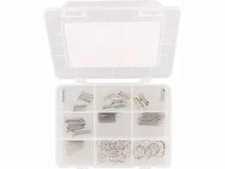 MARINETECH Sortiment Bolzen & Splinte, 8152174030, A4, 4-6 mm, 100-teilig
