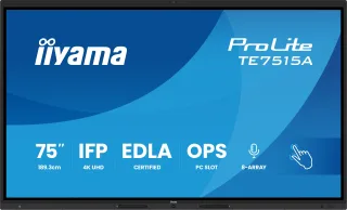 iiyama ProLite TE7515A-B1AG | te7515a-b1ag | 74.5" 4K-UHD-Touchdisplay