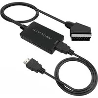 Bundviel AV zu HDMI Adapter,1080P Composite CVBS AV zu HDMI Video Audio HDMI-Adapter zu RCA, HDMI