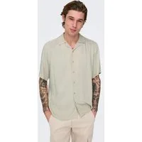 ONLY & SONS Kurzarmhemd ONSDASH LIFE REG VISC RES SS SHIRT