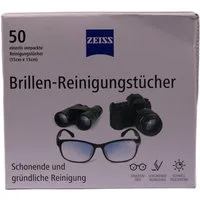 ZEISS Feuchte Reinigungstücher 50 Stück von Zeiss Bildschirmreinigungstuch (1-tlg)