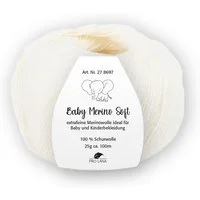 Pro Lana Baby Merino soft Häkelwolle, 100 m (Baby Merino Soft Wolle, zartes Gefühl auf der Babyhaut), 25 g