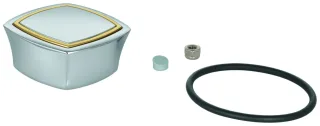 Grohe Umstellknopf 48216 chrom/gold , 48216IG0 48216IG0
