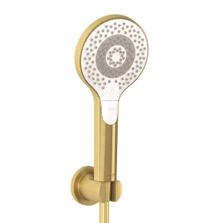 KLUDI-DIVE X Wannen-Brause-Set Dive X 3S Brushed Gold PVD 69950N0-00