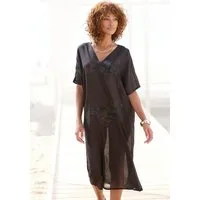 LASCANA Longtunika aus leichter Chiffonware, Strandtunika