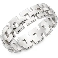 Aniston JEWELRY & WATCHES Fingerring Schmuck Geschenk Silbering strukturiert