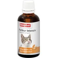 beaphar Fellkur Intensiv für Katzen, 50 ml, Ergänzungsfutter für: Katzen