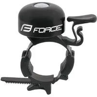 FORCE Fahrradklingel Klingel FORCE in schwarzer Nostalgie