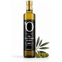 Orodelsud Speiseöl Natives Olivenöl Extra Vergine 500 ml – Kalabrien, 1 x 455 g, 05 l, 500 ml, 1 St. (Packung, 1 Flasche), Nativ Extra, kaltgepresst, vegan, ohne Zusatzstoffe, Kalabrien