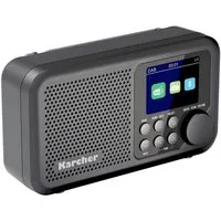 Karcher DAB 2415 Digitalradio (DAB) (DAB+, UKW (FM), Tragbares Digitalradio, Bluetooth Lautsprecher, Akku)