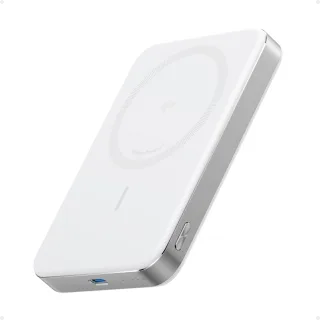 Anker MagGo Powerbank Ultra-schlankes 10.000mAh magnetisches Akkupack Qi2-zertifiziert portabel 15W Ultra-schnelles MagSafe-kompatibles Ladegerät ergonomisches Design nur für iPhone 15/14/13/12