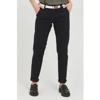OXMO Chinohose OXChakira Stoffhose inkl. Gürtel - Regular Fit
