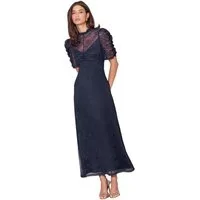 LIPSY Midikleid Lipsy Midikleid mit Puffärmel, Regular (1-tlg)