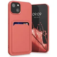 kwmobile Handyhülle Hülle für Apple iPhone 13, Handyhülle mit Fach für Karten - Handy Cover Case