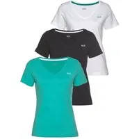 H.I.S T-Shirt Essential-Basics vielseitig kombinierbar (3er-Pack zum Vorteilspreis) lockerer Schnitt, 100% Baumwolle, vielen Farben & großen Größen