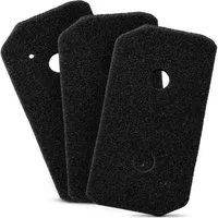 VIOKS Ersatzfilter Schaumfilter Ersatz für Bosch 12007650, Zubehör für Trockner Wäschetrockner, Sockelfilter 228 x 128 mm