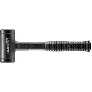 HALDER BLACKCRAFT - Schonhammer mit bruchsicherem Stahlrohrstiel, ergonomisch und rutschsicher - 3379.050