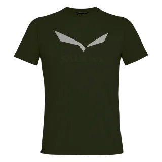 SALEWA - Solidlogo Dri-Release® T-Shirt Herren - Grün (Gr.52)