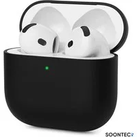 SOONTEC Kopfhörer-Schutzhülle AirPods 4 Case, Silikon