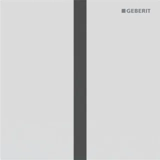 Geberit Ersatzteile Typ 40 Abdeckplatte, eckig für Urinalsteuerung Infrarot, weiß matt, 246121JT1 246121JT1