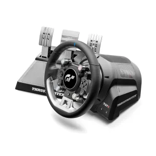Thrustmaster T-GT II Lenkrad [inkl. 3 Pedale für PS5 PS4 PC]