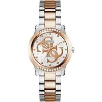 Guess Quarzuhr ANNETTE GW0861L5, Armbanduhr, Damenuhr, Edelstahlarmband, analog