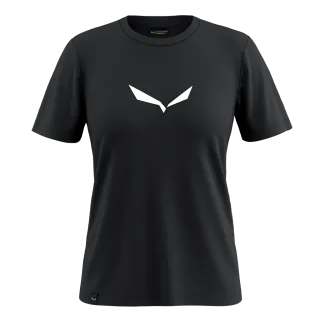 SALEWA - Solidlogo Dri-Release® T-Shirt Damen - Schwarz (Gr.42)